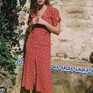 Rouje Scarlet Floral Laura Midi Dress